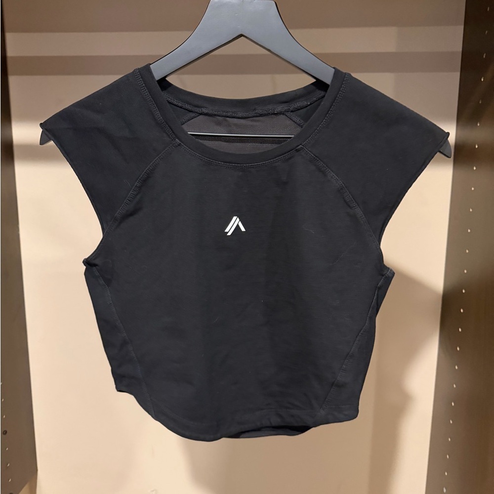 Stylish Black Crop Top